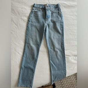 MADEWELL PERFECT VINTAGE JEANS, size 25, NWOT